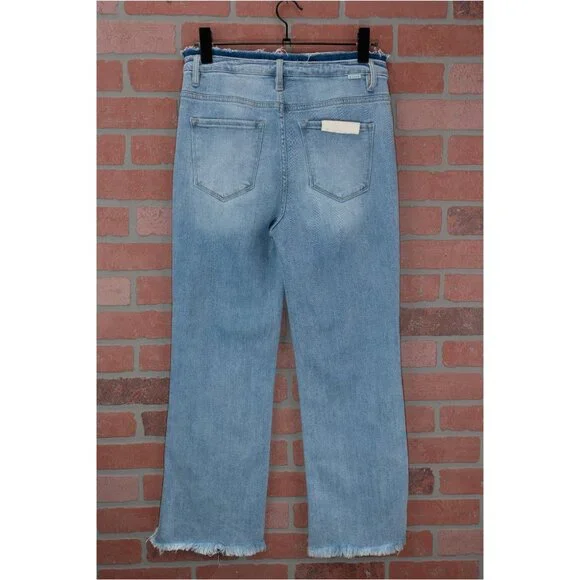 RISEN Crop Flare Jeans - Size 9/29 - Picture 9 of 13